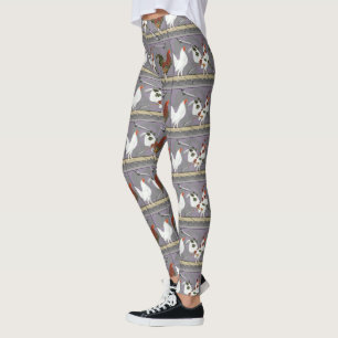 Leggings Painter de aves de corral