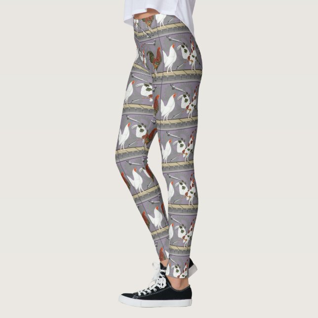 Leggings Painter de aves de corral (Izquierda)