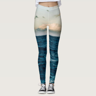 Leggings Paisaje del mar de bonito