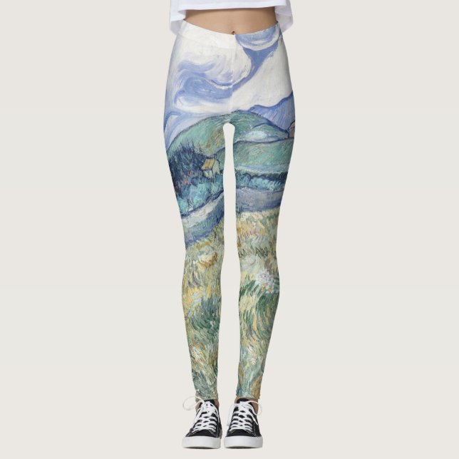 Leggings Paisaje detrás de Saint-Paul Vincent van Gogh (Anverso)