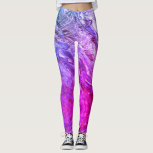 Leggings Paisaje lunar psicodélico