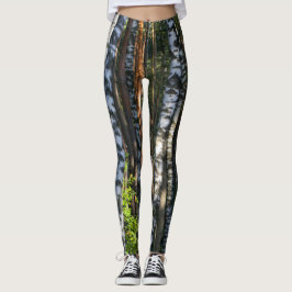 Leggings Paisaje natural Paisaje Paisaje Bosque Árboles de 