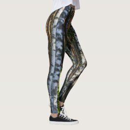 Leggings Paisaje natural Paisaje Paisaje Bosque Árboles de