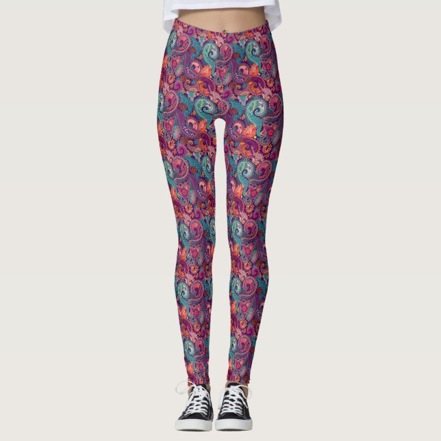 Leggings Paisley Apron (Anverso)