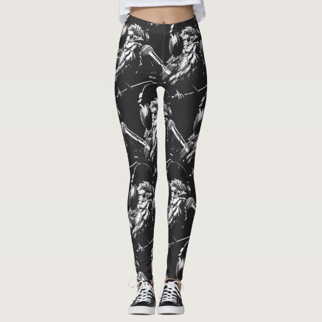 Leggings Pájaro Cantando (Anverso)