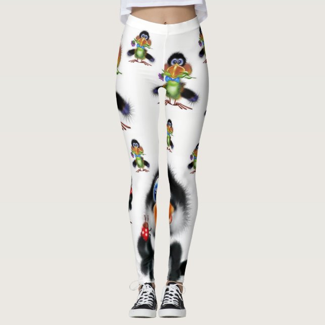 leggings pájaros (Anverso)