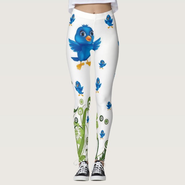 leggings pájaros (Anverso)