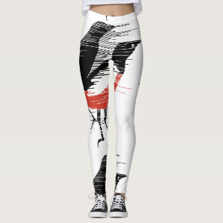 Leggings Pájaros Negros - Pájaros Breezy