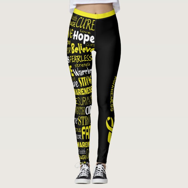 Leggings Palabras de sensibilización... Endometriosis (Anverso)