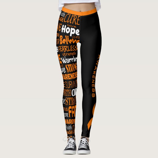 Leggings Palabras de sensibilización... RSD/CRPS (Anverso)