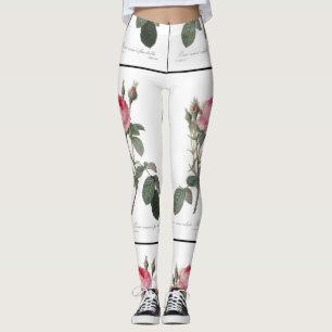 Leggings Palidezca - la pintura rosada de los rosas del