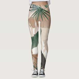 Leggings Palm Banana deja colirios (colores otoñales) 1 #tr