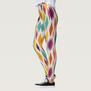 Leggings Palm Springs Diamonds Patrón moderno de medio sig