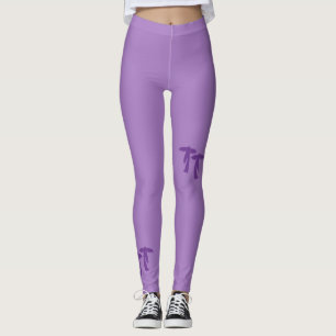 Leggings Palm Trees de moda - Púrpura