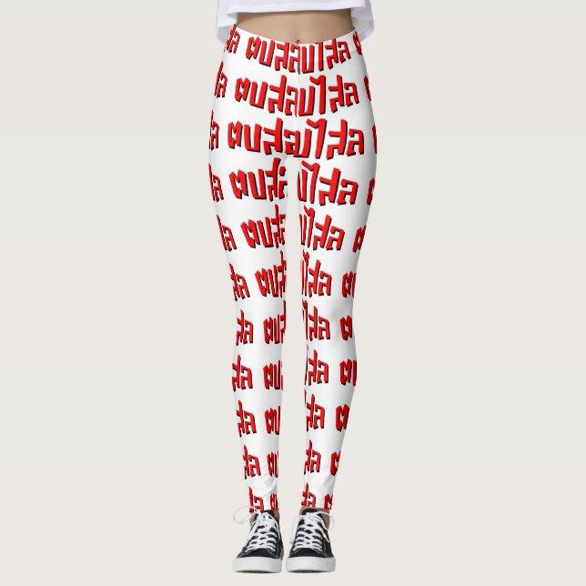 Leggings Palmada tailandesa del ☆ del Dop Salop Salai del ☆ (Anverso)