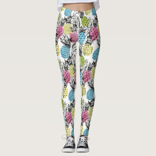 Leggings Palmas Grunge de piña