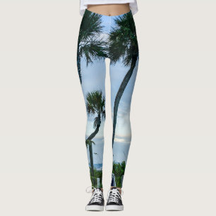 Leggings Palmeras Crocidas