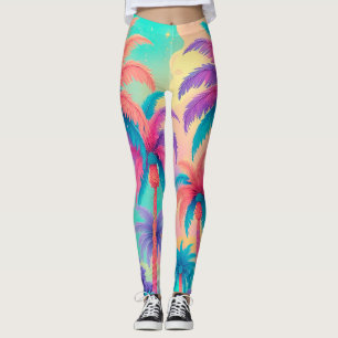 Leggings Palmeras de colores