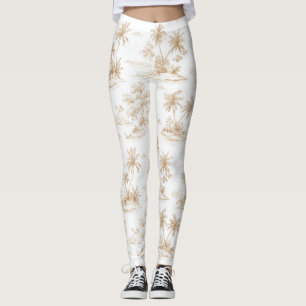 Leggings Palmeras de Isla Tropical