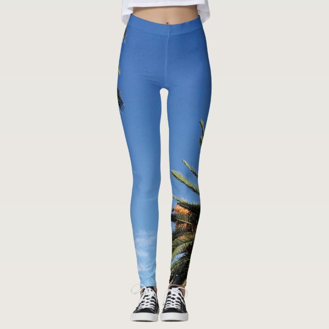 Leggings Palmeras de Verano (Anverso)