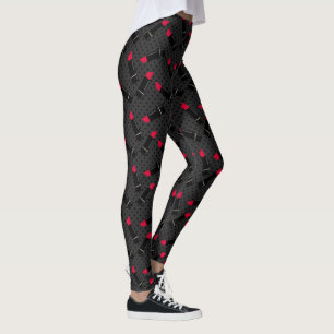 Leggings Palo de labios rojo