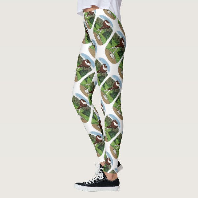 Leggings Paloma Pouter Con Montañas (Izquierda)