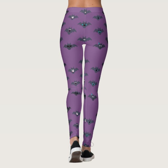 Leggings Palos de vampiro femeninos lindos CUALQUIE (Reverso)
