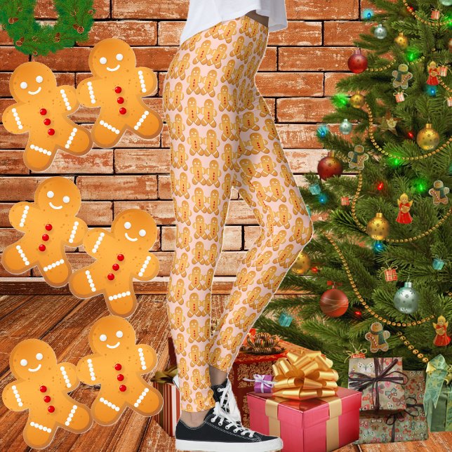 Leggings Pan de jengibre bailando - Leyendas Navidades (Subido por el creador)