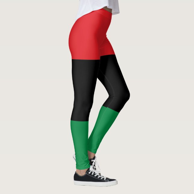 Leggings Panafricano, feliz Kwanzaa (Derecha)