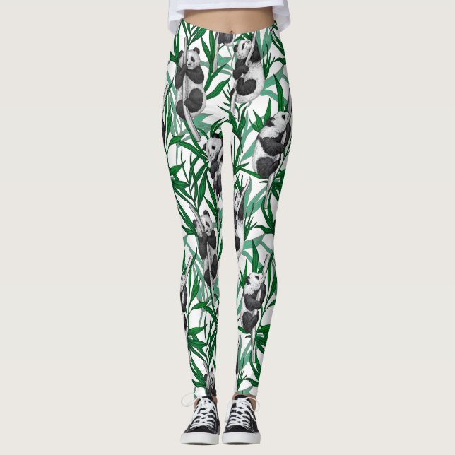 Leggings Panda cubs on (Anverso)