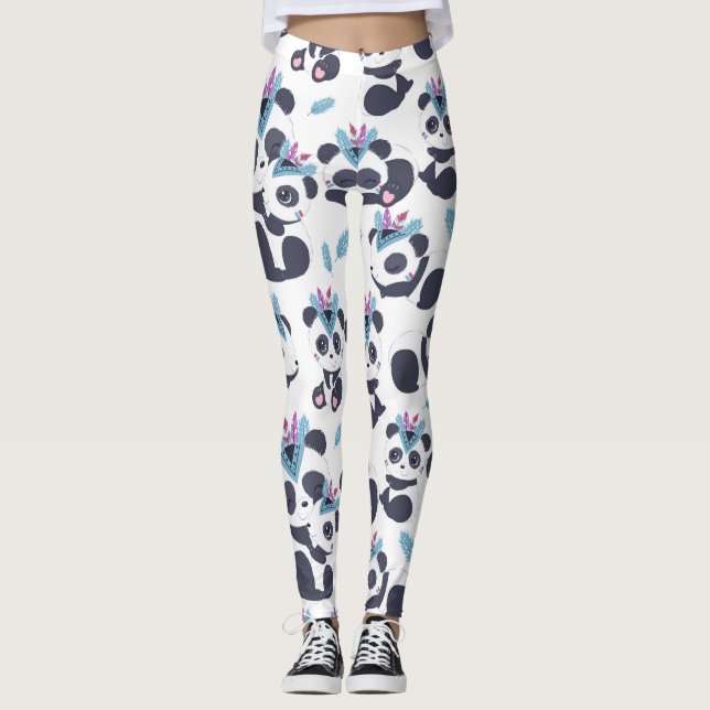 Leggings Panda Lover | Es Como El Panda (Anverso)