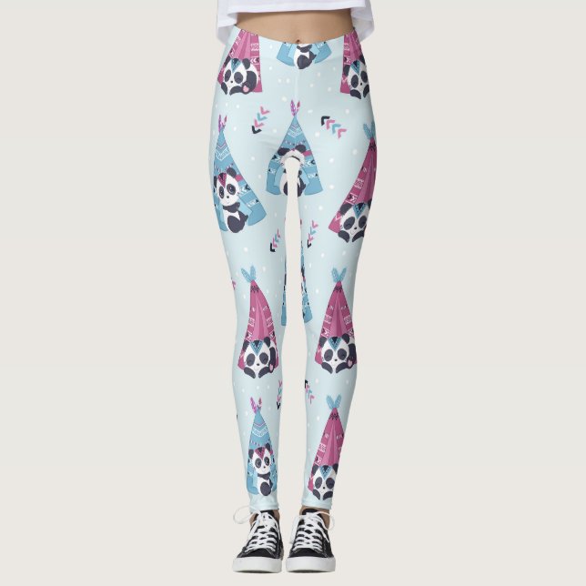 Leggings Panda Lover | Ser Como Panda (Anverso)