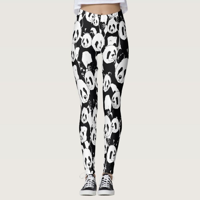 Leggings Panda print (Anverso)