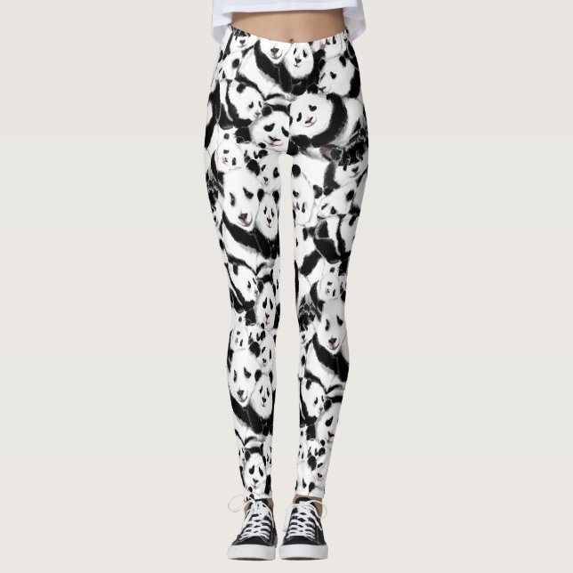 Leggings Pandas - Pandemia - Grandes abrazos - Colección de (Anverso)