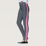 Leggings Panel lateral rosado brillante azul oscuro del car<br><div class="desc">Elegante y moderno,  con un panel lateral rosa brillante sobre un fondo azul oscuro de carbón vegetal. Diseñado exclusivamente para usted por Happy Dolphin studio. Si necesita ayuda o productos coincidentes o desea una combinación de colores personalizado,  por favor contáctenos a través del chat de la tienda!</div>