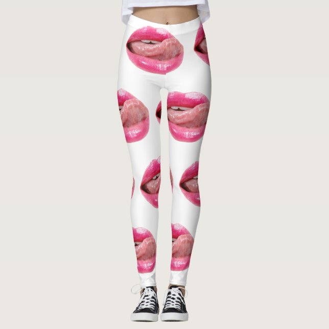 Leggings Paneles femeninos (Anverso)