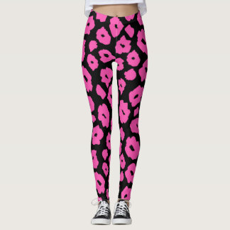 Leggings Pantera rosa, leyenda animal para mujeres
