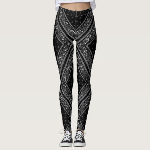 Leggings Pañuelo negro también