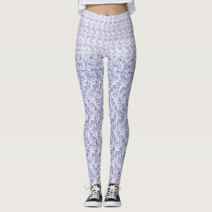Leggings Papel blanco de envoltura con una parte sutil y re