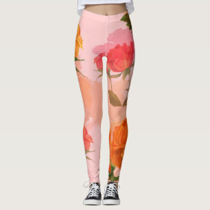 Leggings Papel de bandana paisley, diseño de bufanda de sed