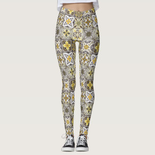 Leggings Papel de fondo de escritorio contrastes/azulejos i
