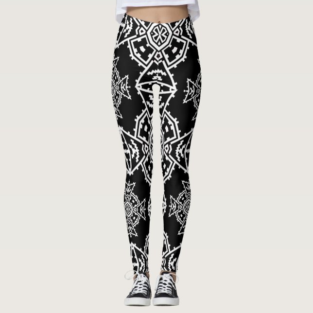 Leggings Papel pintado Mosaic Cross (Anverso)