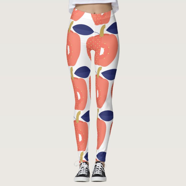 Leggings Paprika Rojo: Las Especias Inspiraron A La Seamles (Anverso)