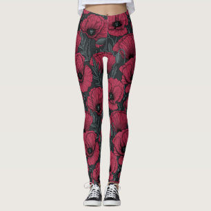 Leggings Paquetes en Viva Magenta