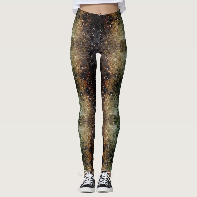 Leggings Par de frente y espalda de dos tonos personalizado (Anverso)