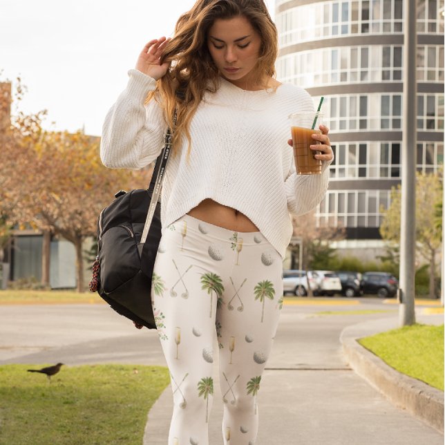 Leggings Par-Tee en Palm Springs | Golf Bachelorette (Subido por el creador)