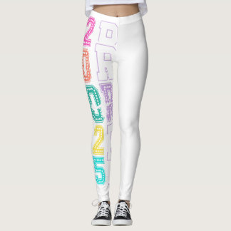Leggings para adultos mayores de 2025 en blanco y