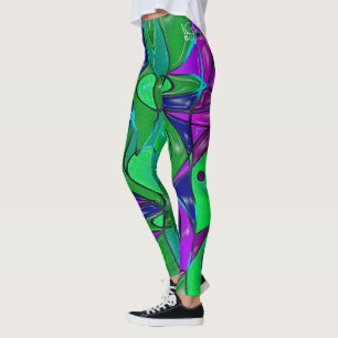 Leggings para berenjenas y limones