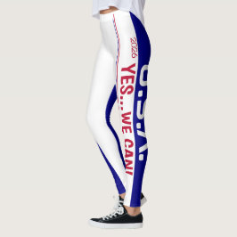 Leggings para Damas Americas 250th YES WE CAN