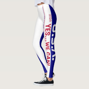 Leggings para Damas Americas 250th YES WE CAN
